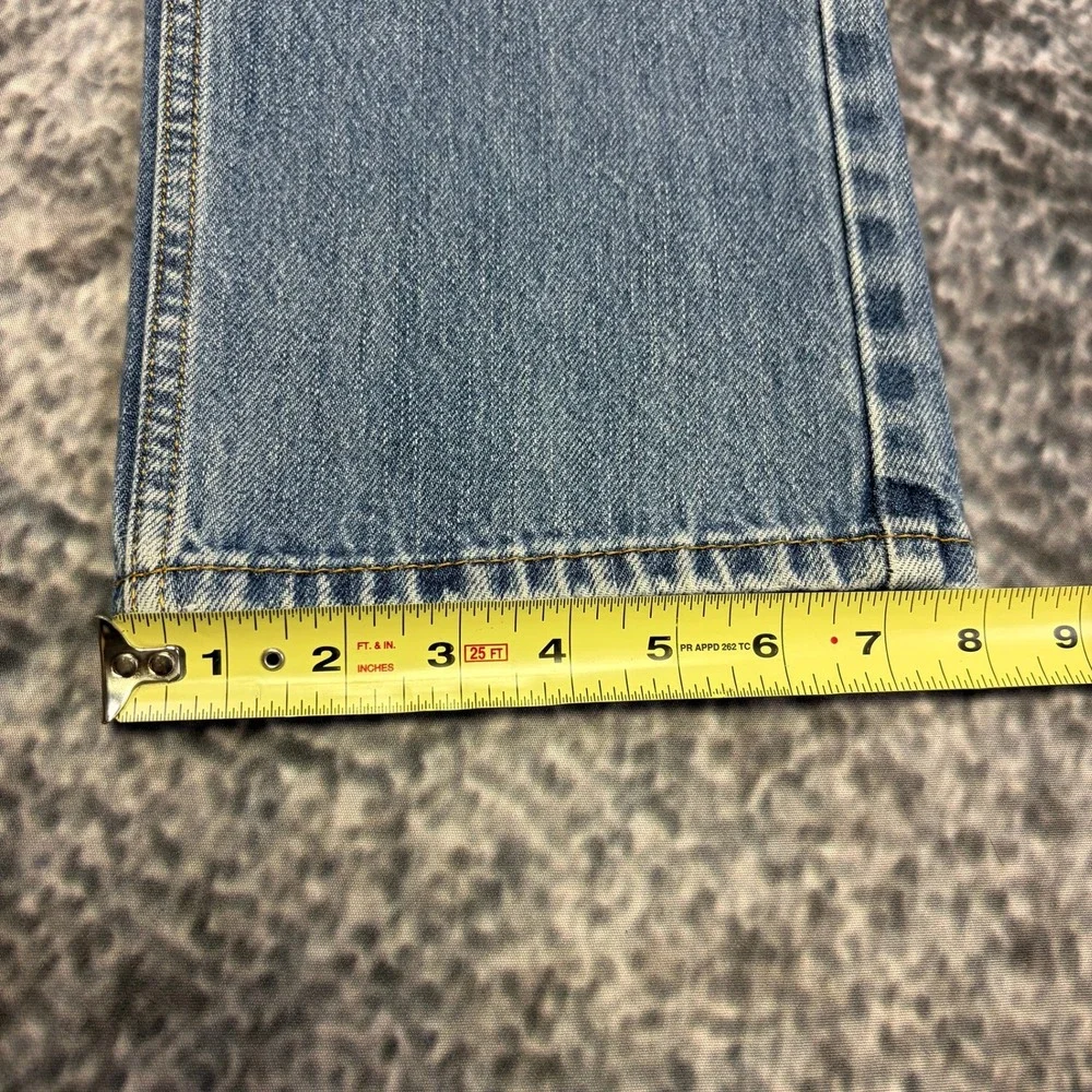 Levi's 505 Jeans Mens 32x29 Blue Straight Leg Denim